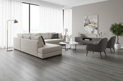 Piso Flotante Gris Perla